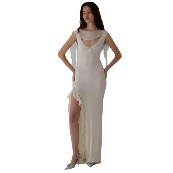 Buci Dresses & Skirts - BUCI Cha Cha Dress Almond Maxi NWT SOLD OUT Small